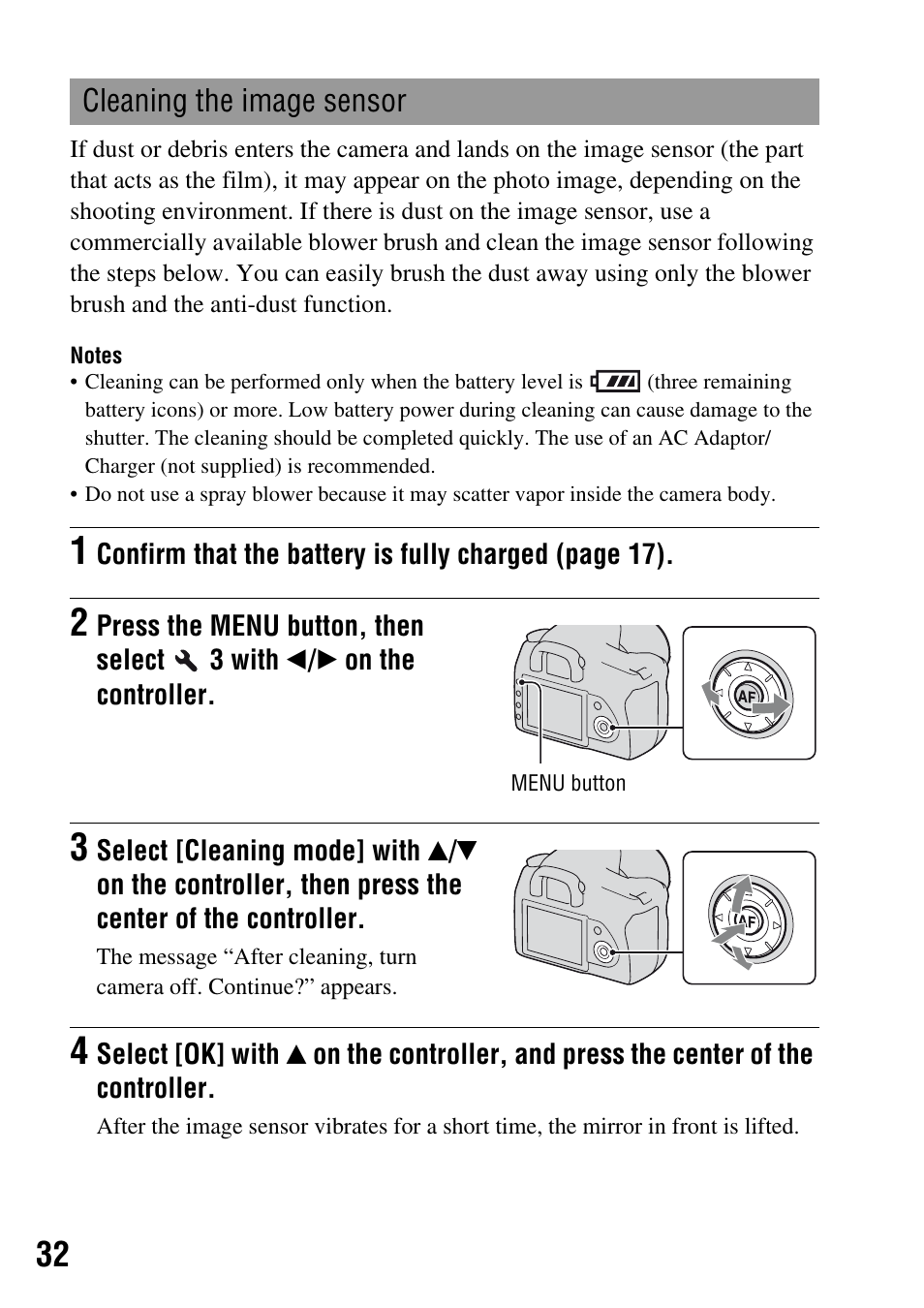 Sony DSLR-A200K User Manual | Page 32 / 158