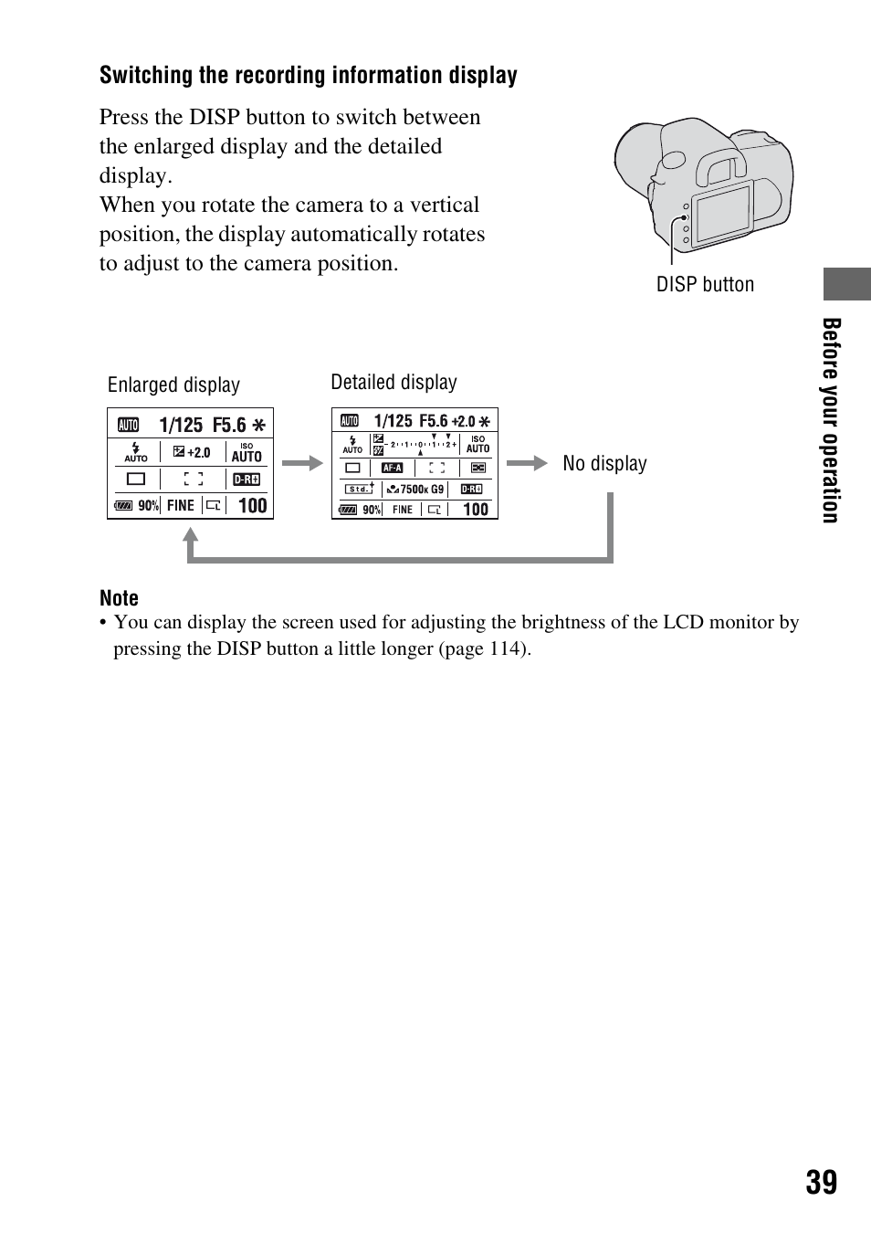 Sony DSLR-A200K User Manual | Page 39 / 158