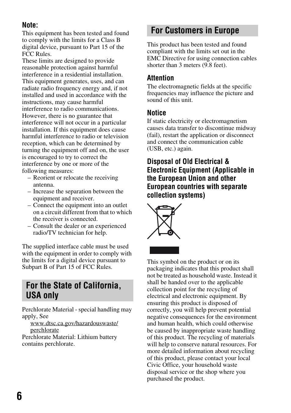 Sony DSLR-A200K User Manual | Page 6 / 158