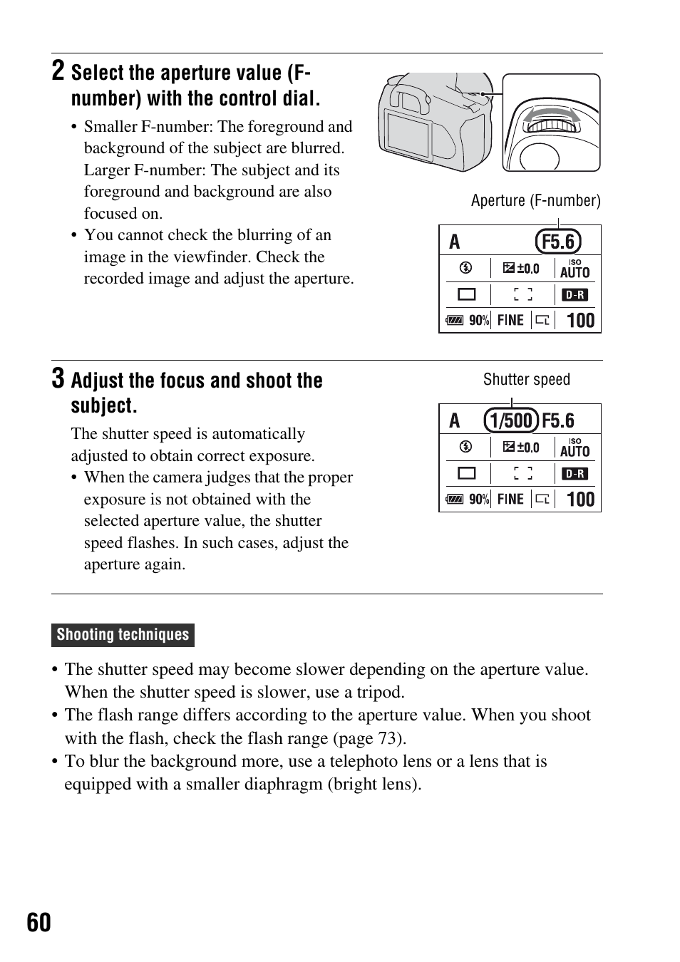 Sony DSLR-A200K User Manual | Page 60 / 158