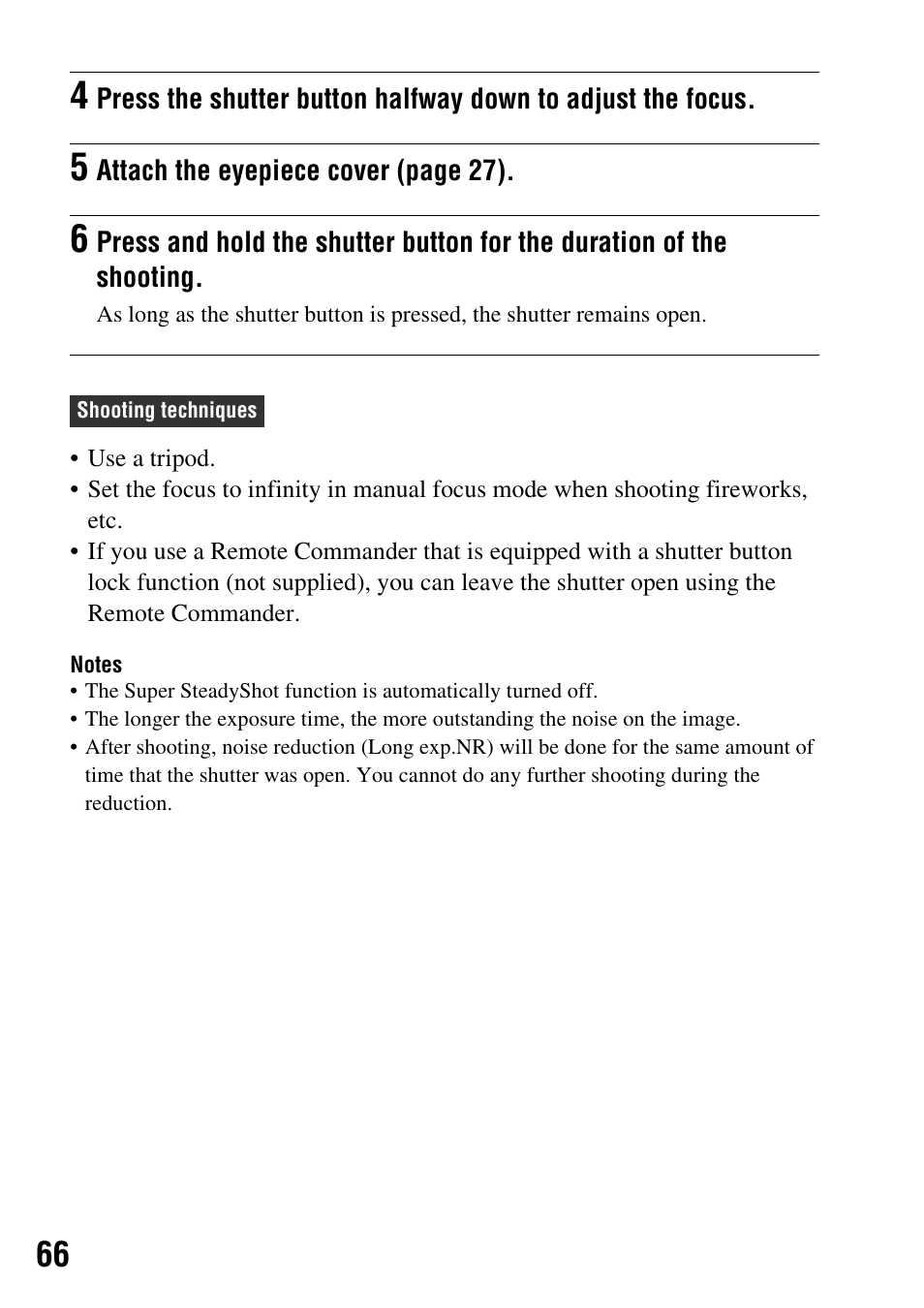 Sony DSLR-A200K User Manual | Page 66 / 158