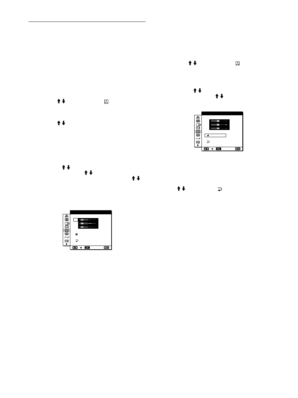 Adjusting the color temperature (color), 14 adjusting the color temperature (color) | Sony SDM-S91 User Manual | Page 14 / 108