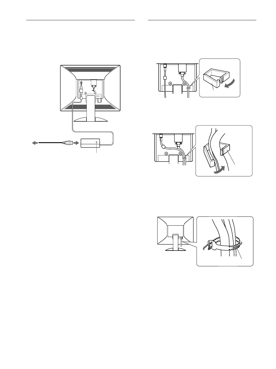 Schritt 2: anschließen des netzkabels, Schritt 2, Schritt 3 | 8schritt 2: anschließen des netzkabels | Sony SDM-S91 User Manual | Page 48 / 108