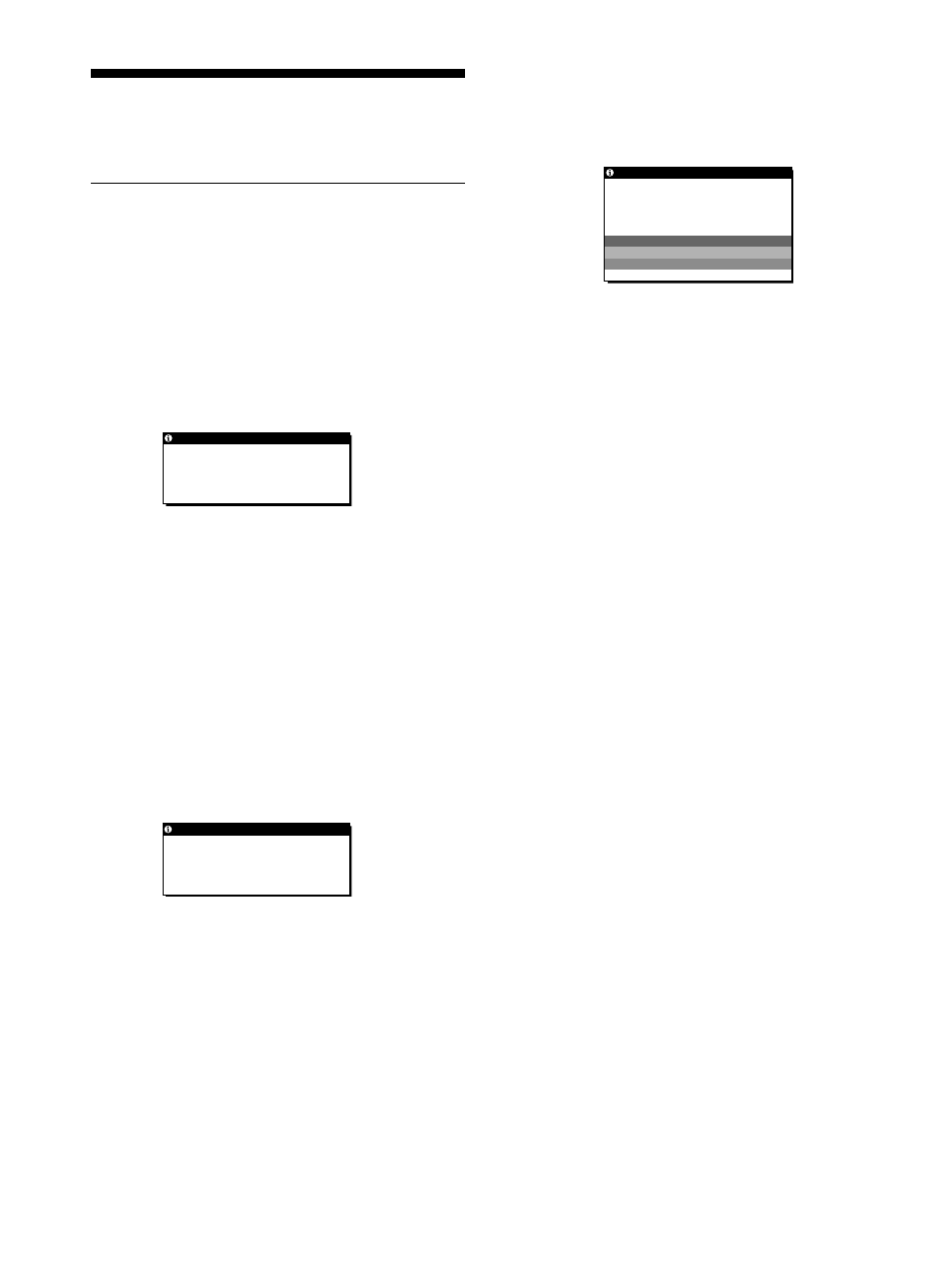 Störungsbehebung, Bildschirmmeldungen | Sony SDM-S91 User Manual | Page 58 / 108