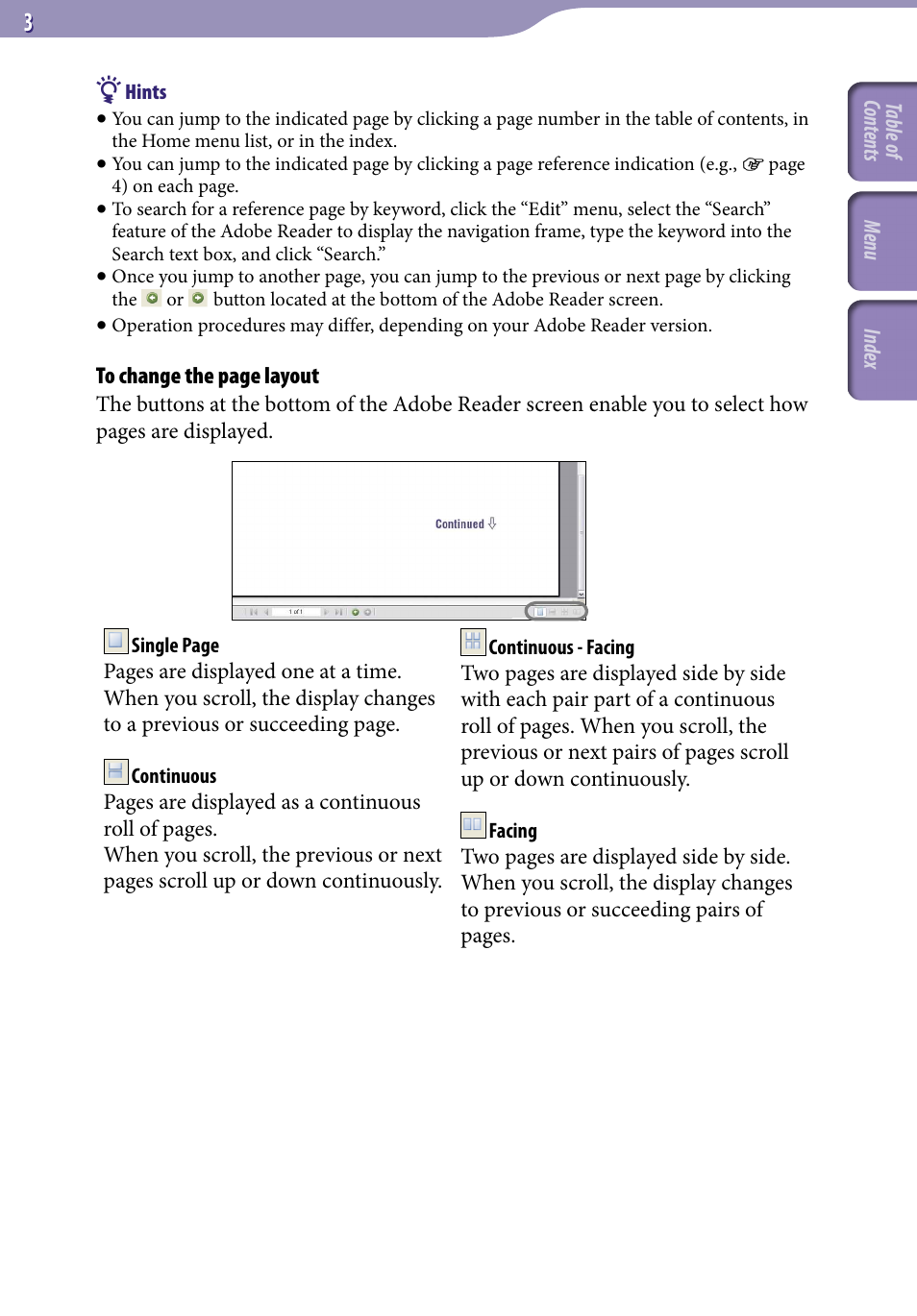 Sony NWZ-A728PNKBB User Manual | Page 3 / 133