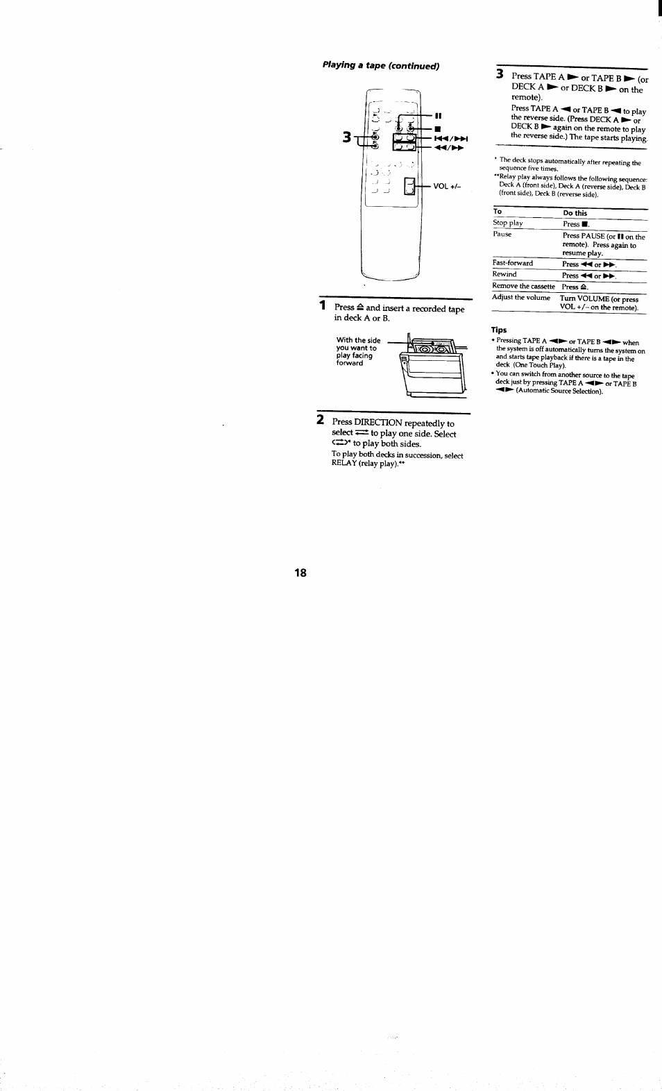 Sony MHC-RXD7AV User Manual | Page 18 / 44