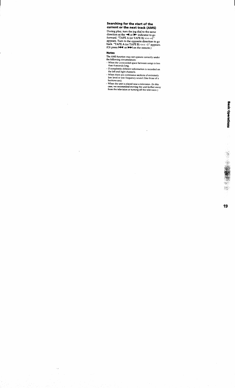 Notes | Sony MHC-RXD7AV User Manual | Page 19 / 44