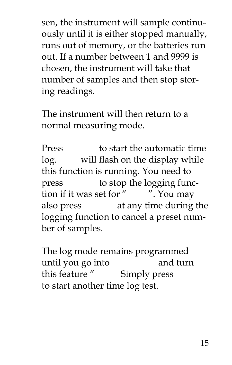 TSI IAQ50 User Manual | Page 15 / 40