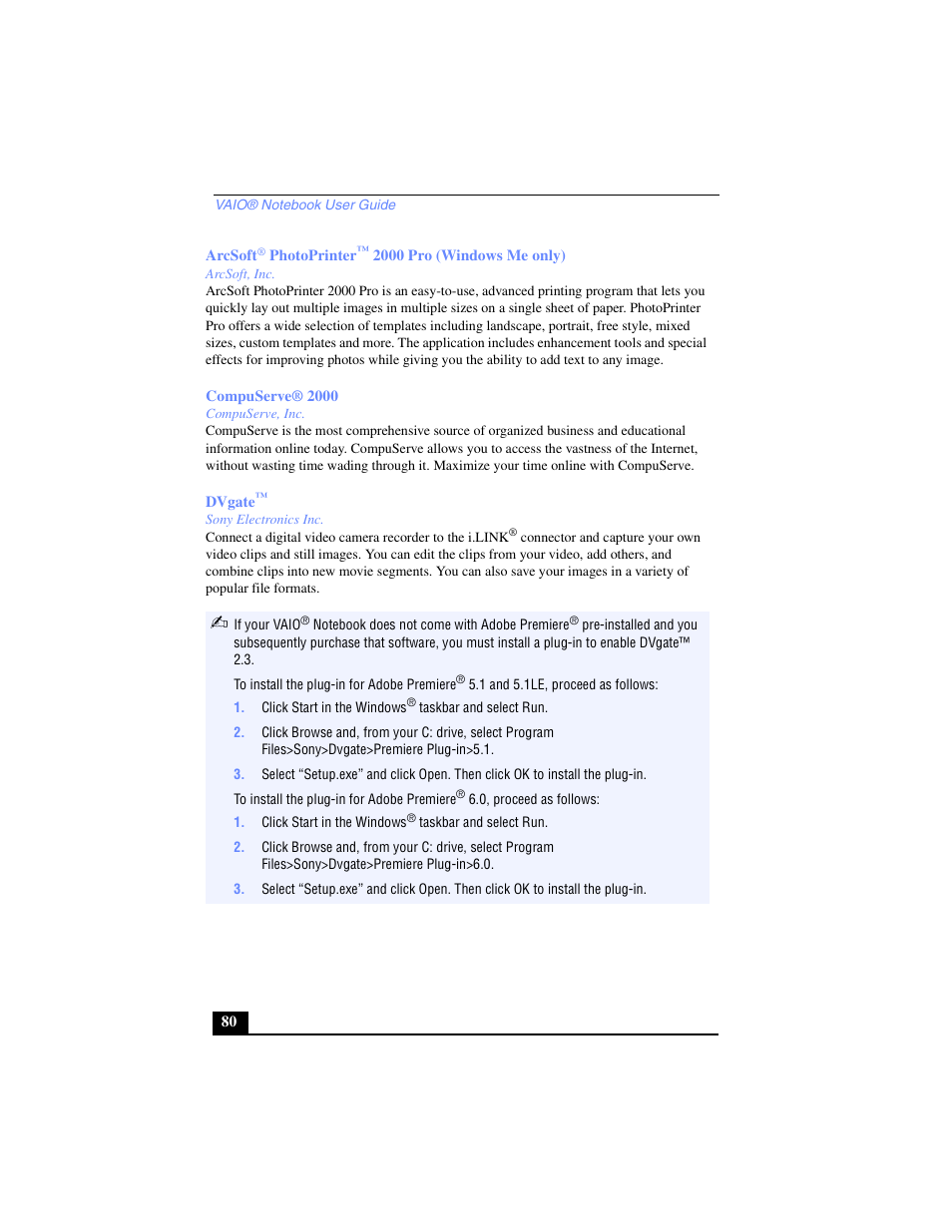 Sony PCG-SR33 User Manual | Page 80 / 139