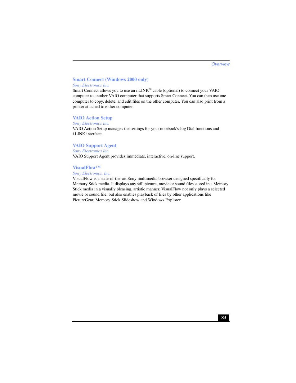 Sony PCG-SR33 User Manual | Page 83 / 139