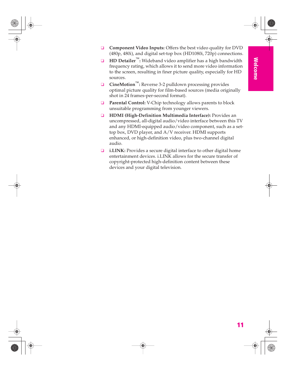 Sony KD-34XBR960N User Manual | Page 12 / 127