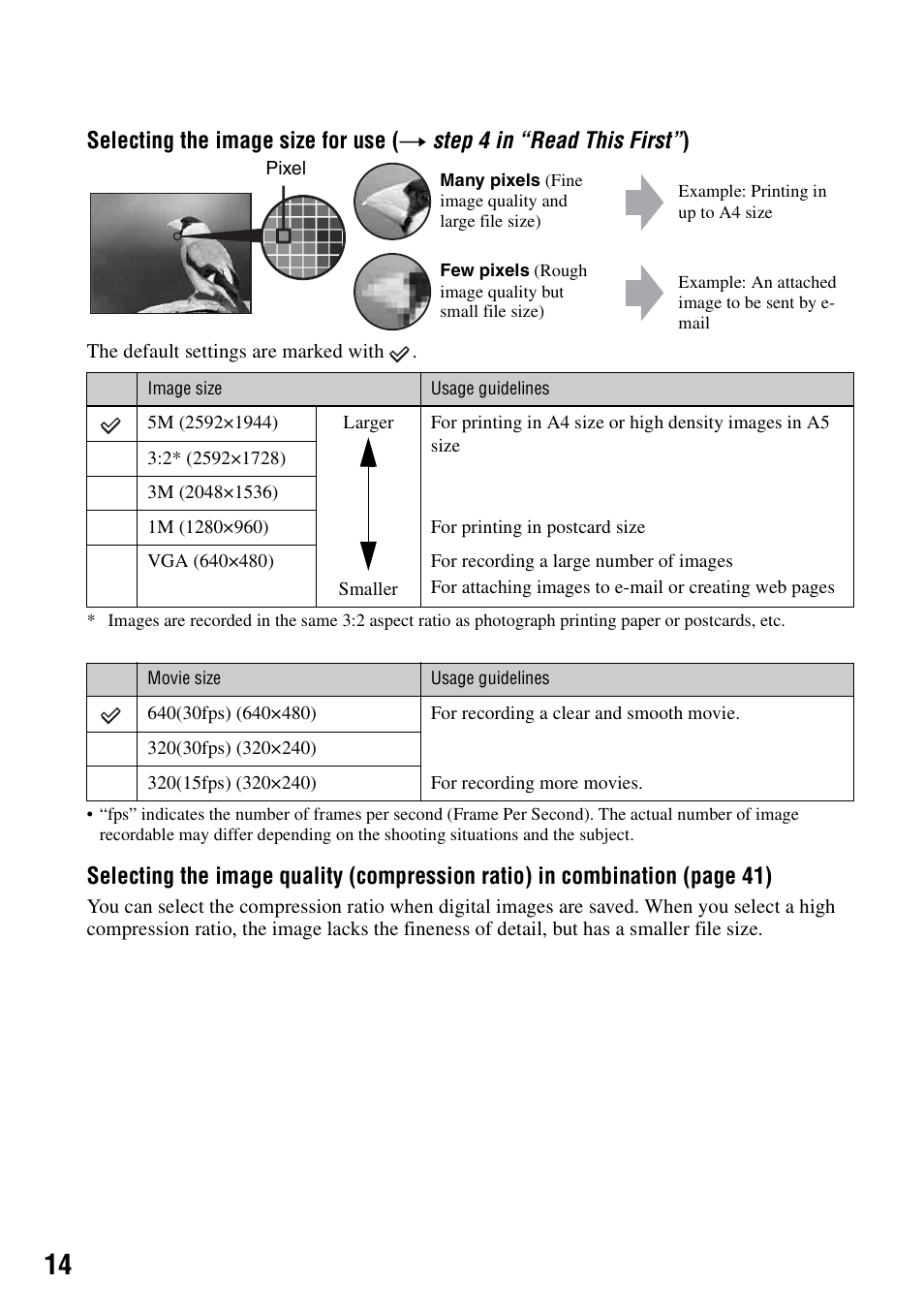 Sony DSC-M2 User Manual | Page 14 / 107