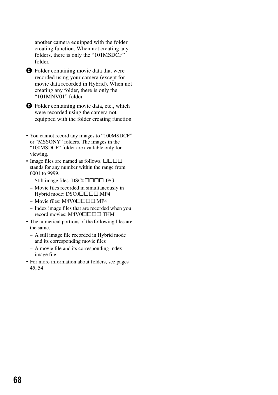 Sony DSC-M2 User Manual | Page 68 / 107