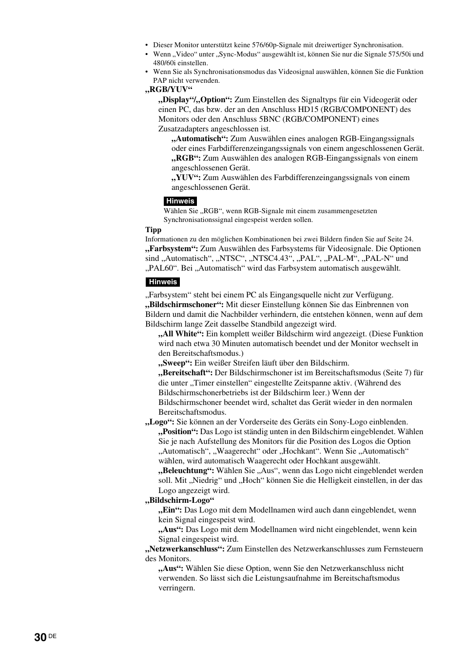 Sony FWD-S42H1 User Manual | Page 162 / 303