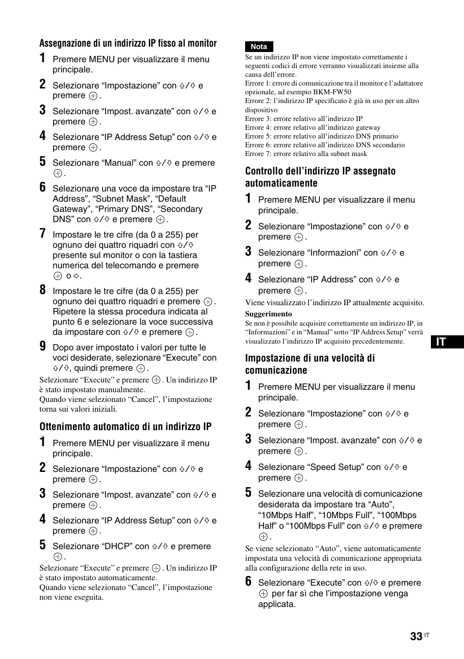 Sony FWD-S42H1 User Manual | Page 251 / 303