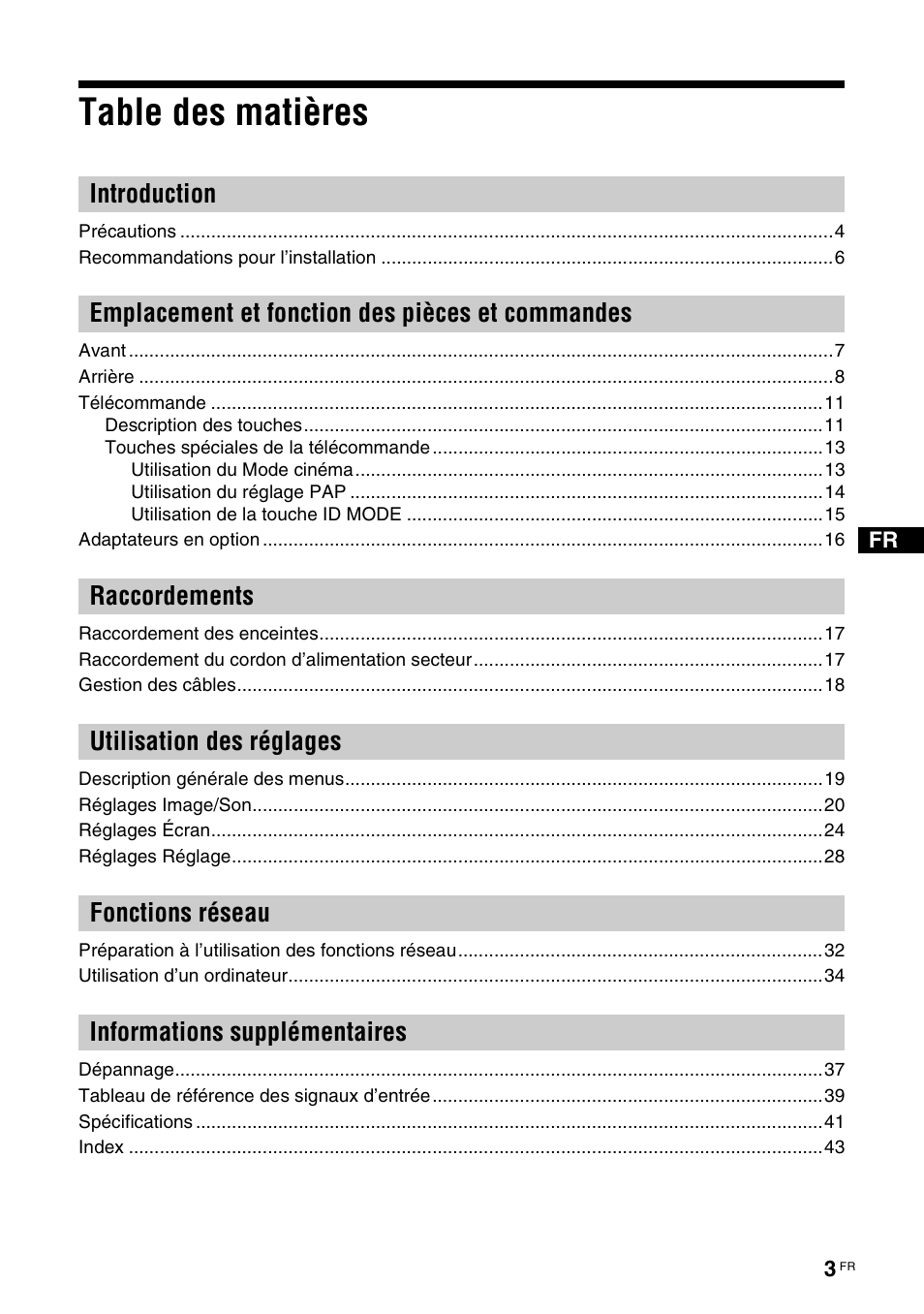 Sony FWD-S42H1 User Manual | Page 93 / 303