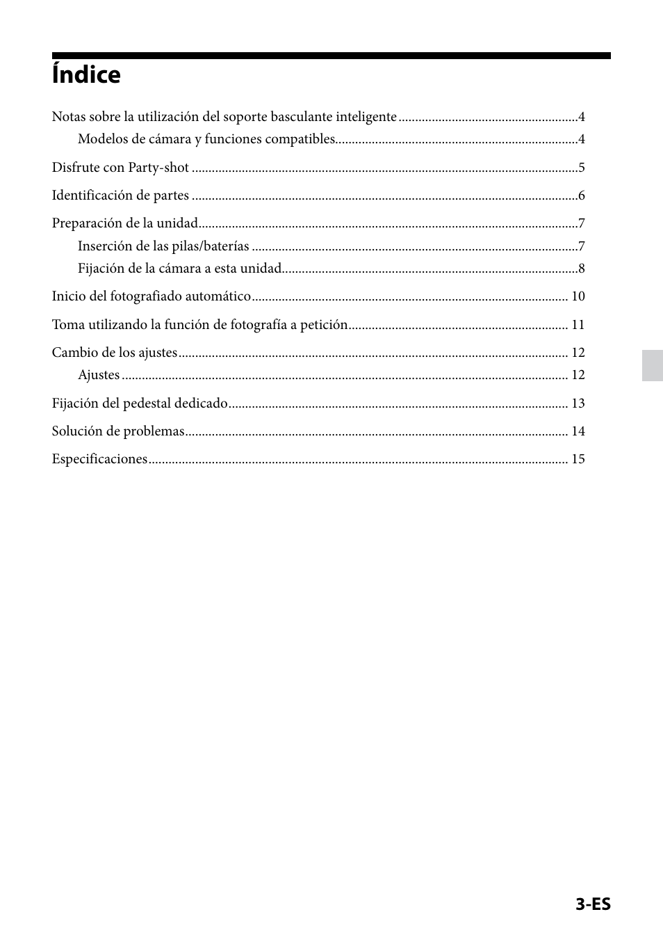 Índice | Sony IPT-DS2 User Manual | Page 63 / 215