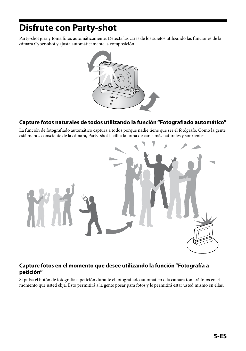 Disfrute con party-shot | Sony IPT-DS2 User Manual | Page 65 / 215