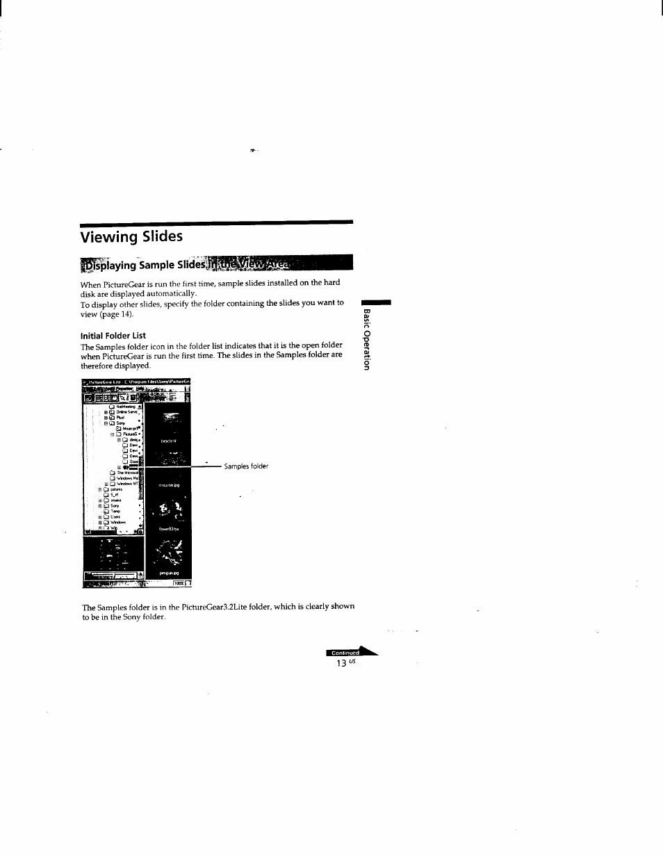 Viewing slides | Sony DCR-TRV510 User Manual | Page 121 / 136
