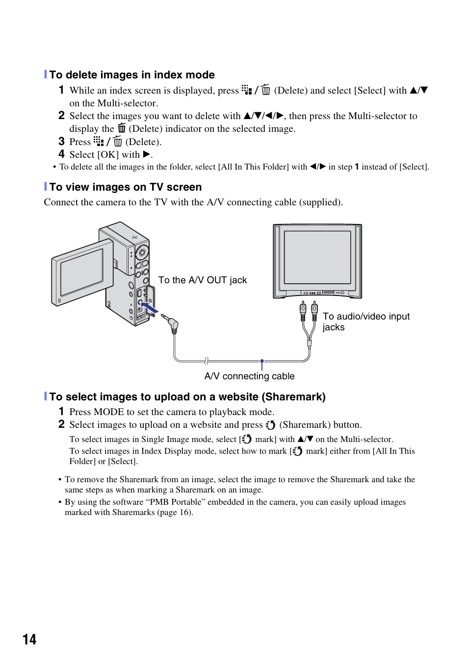 Sony NSC-GC1 User Manual | Page 14 / 32