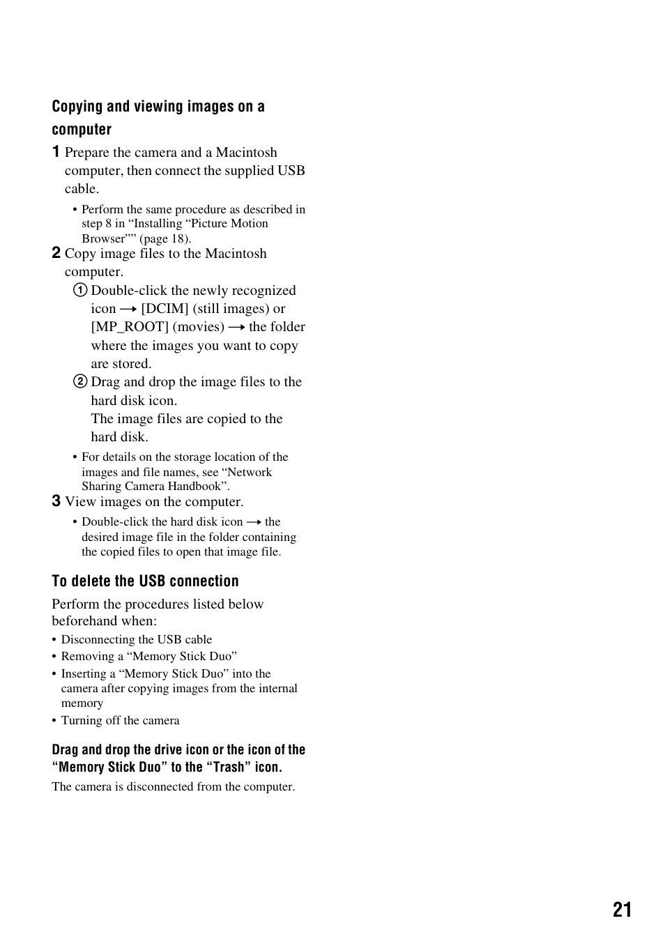 Sony NSC-GC1 User Manual | Page 21 / 32