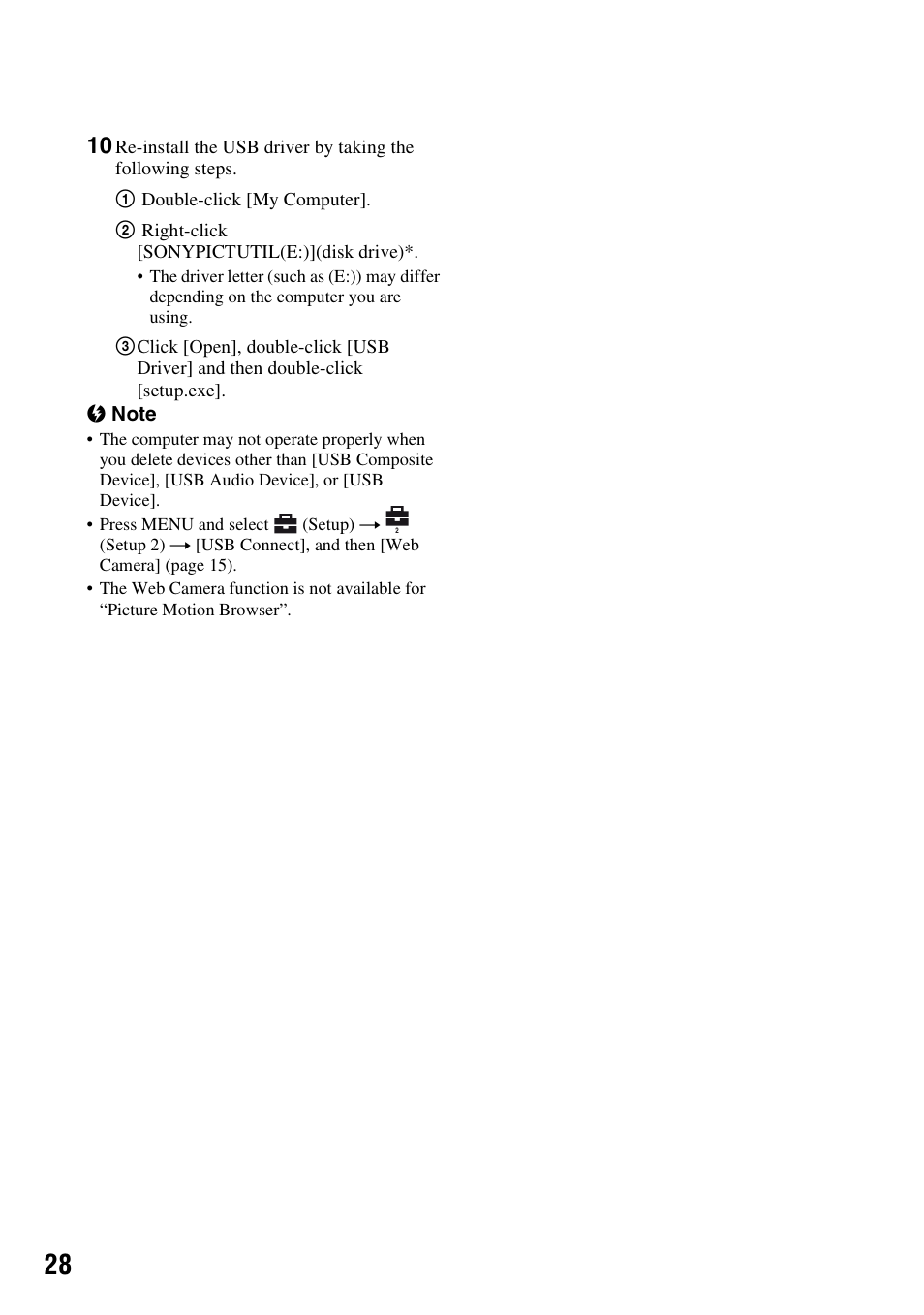 Sony NSC-GC1 User Manual | Page 28 / 32