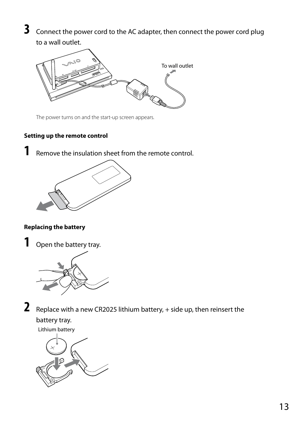 Sony VGF-CP1U User Manual | Page 13 / 108