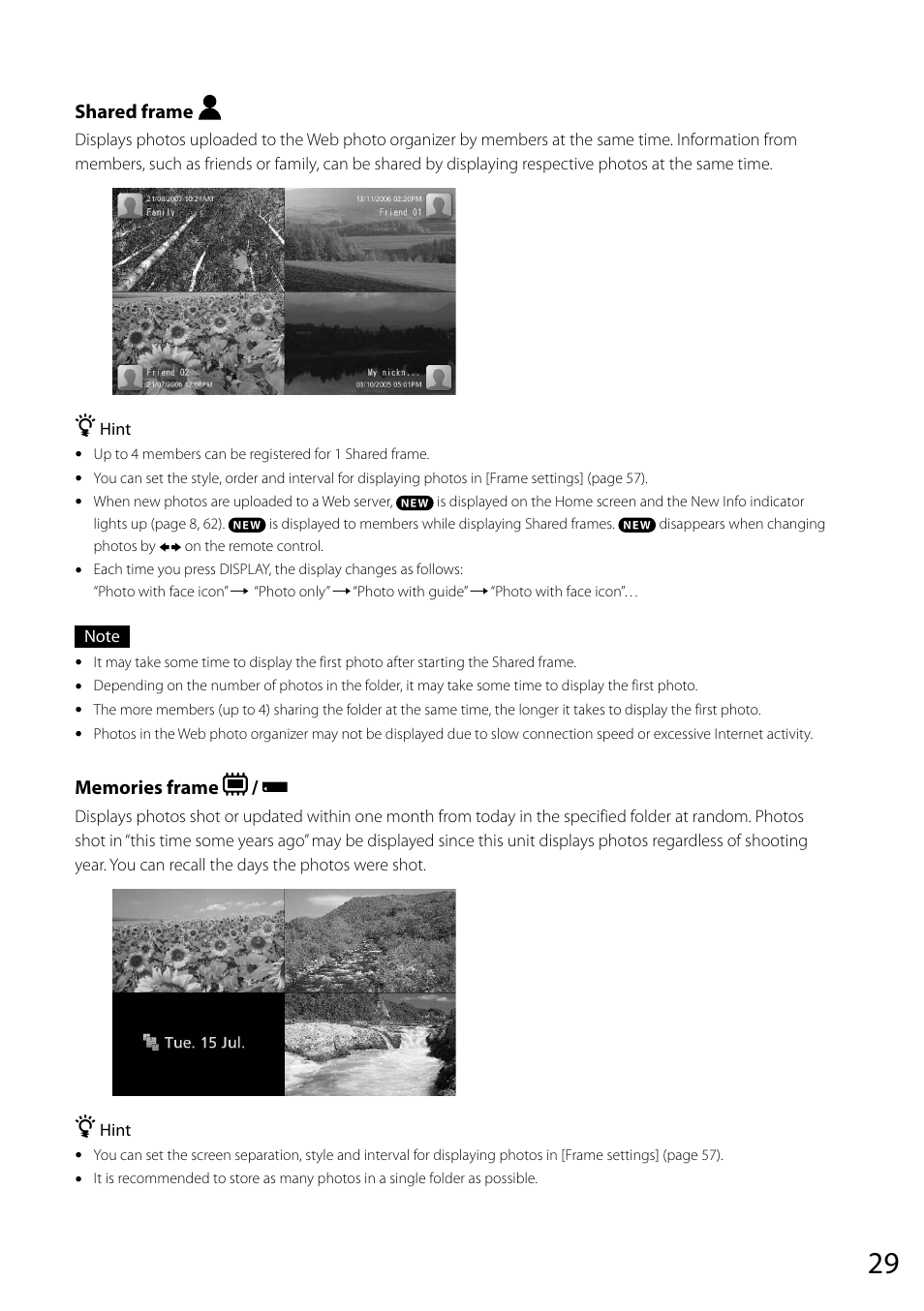 Shared frame | Sony VGF-CP1U User Manual | Page 29 / 108