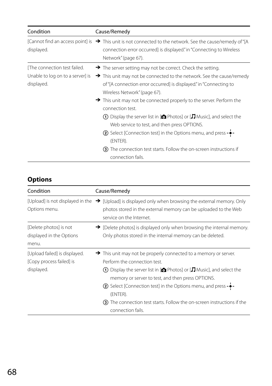 Options | Sony VGF-CP1U User Manual | Page 68 / 108