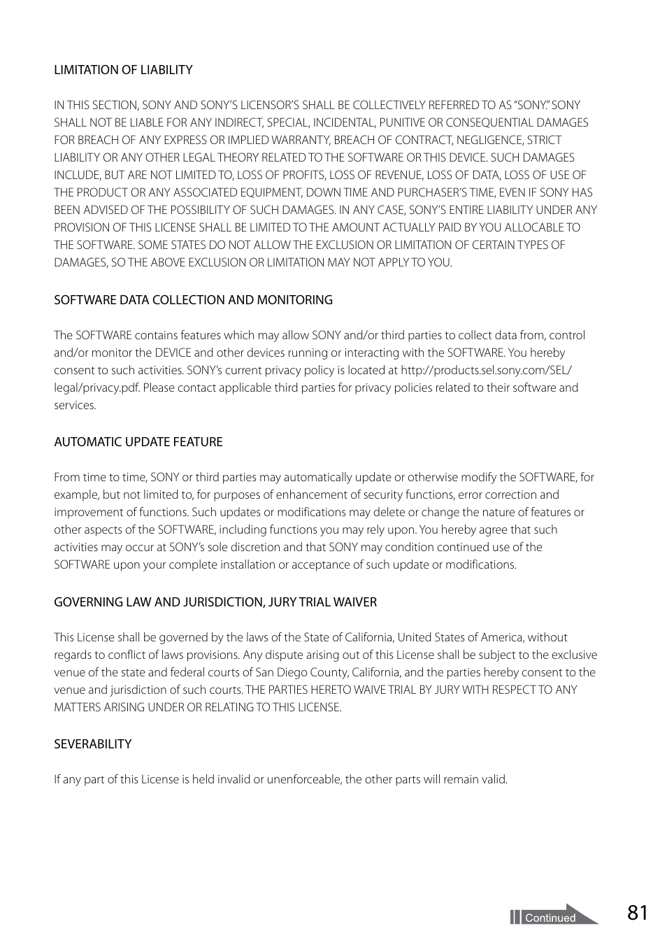 Sony VGF-CP1U User Manual | Page 81 / 108