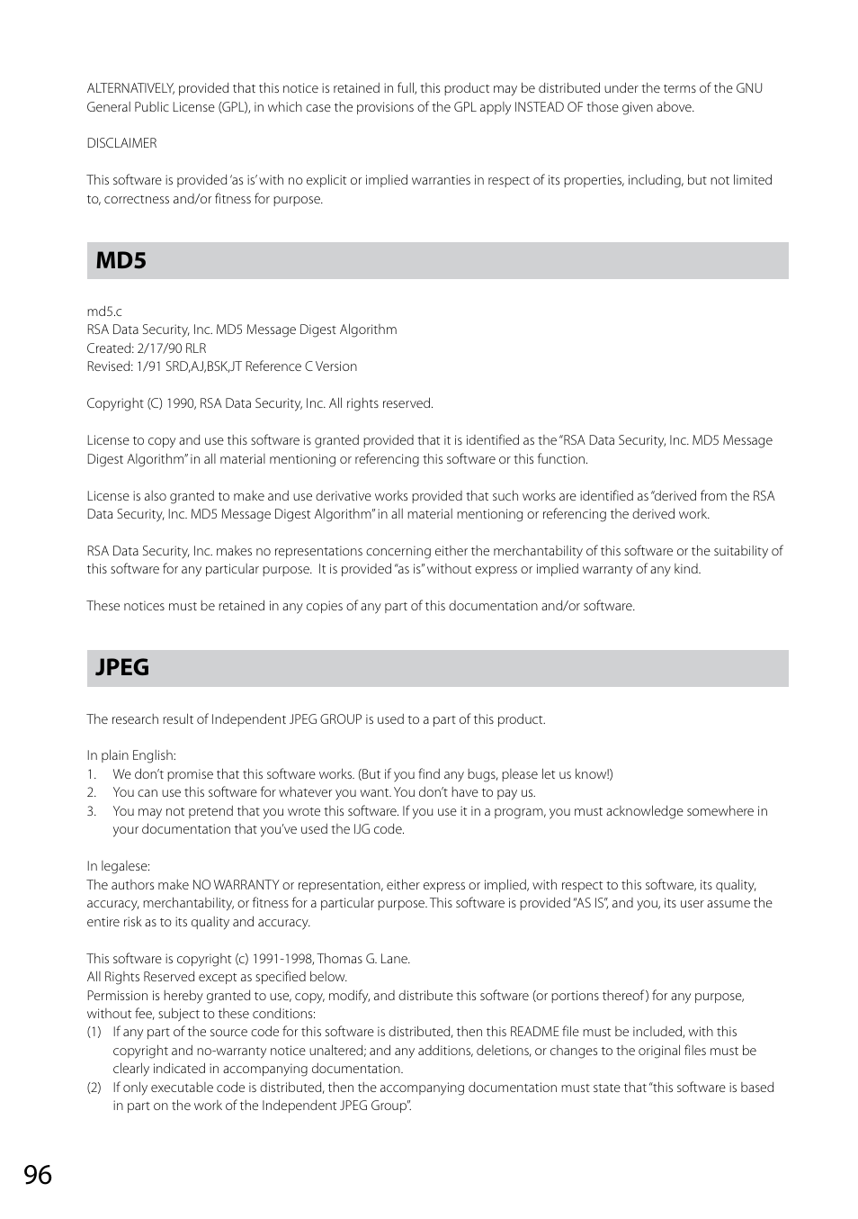 Jpeg | Sony VGF-CP1U User Manual | Page 96 / 108