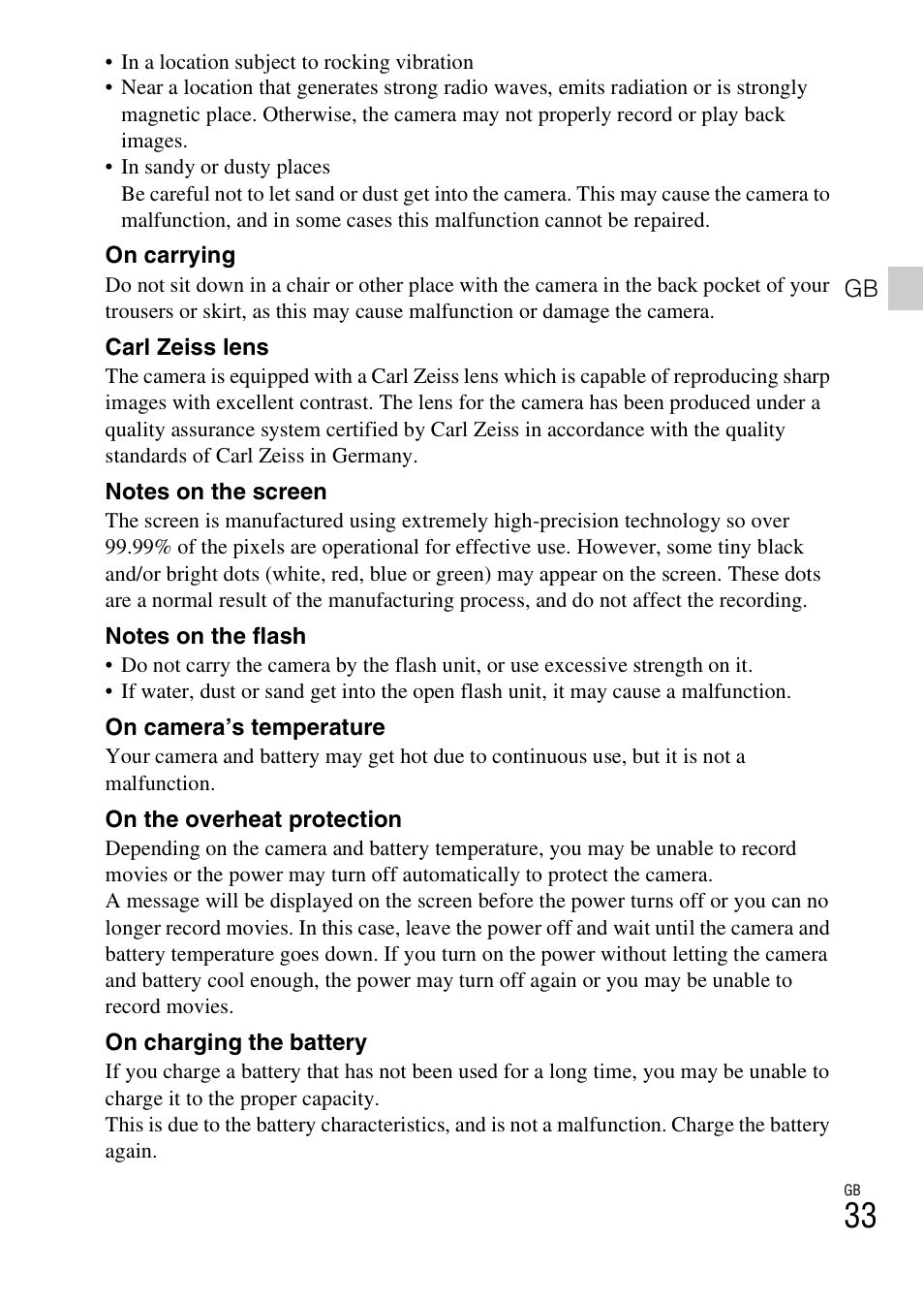 Sony DSC-RX100M2COS User Manual | Page 33 / 120