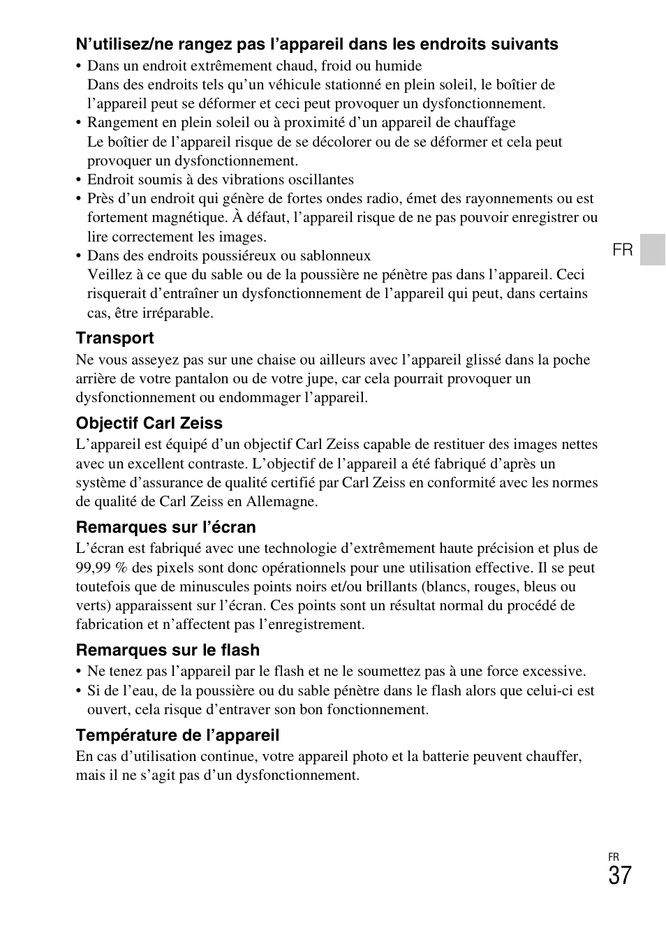 Sony DSC-RX100M2COS User Manual | Page 73 / 120