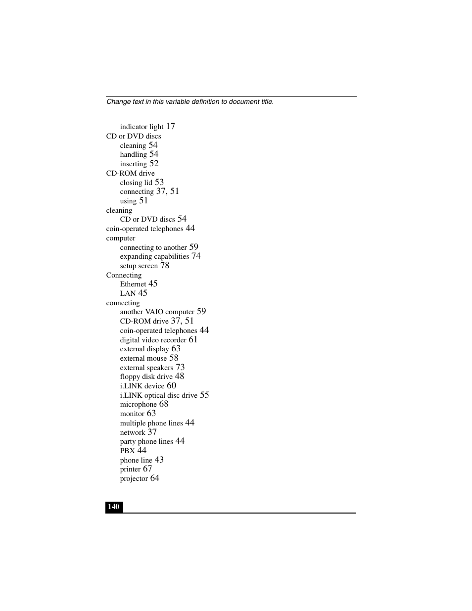 Sony PCG-C1MVMP User Manual | Page 140 / 147