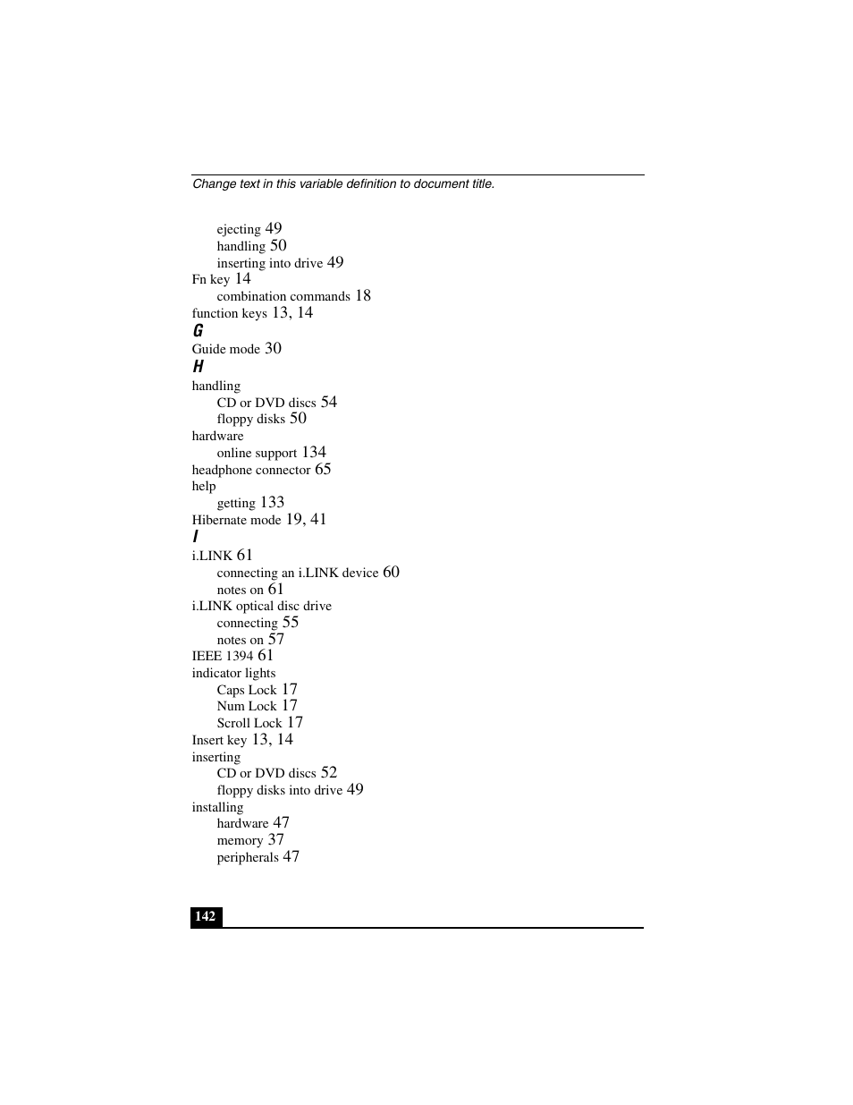 Sony PCG-C1MVMP User Manual | Page 142 / 147