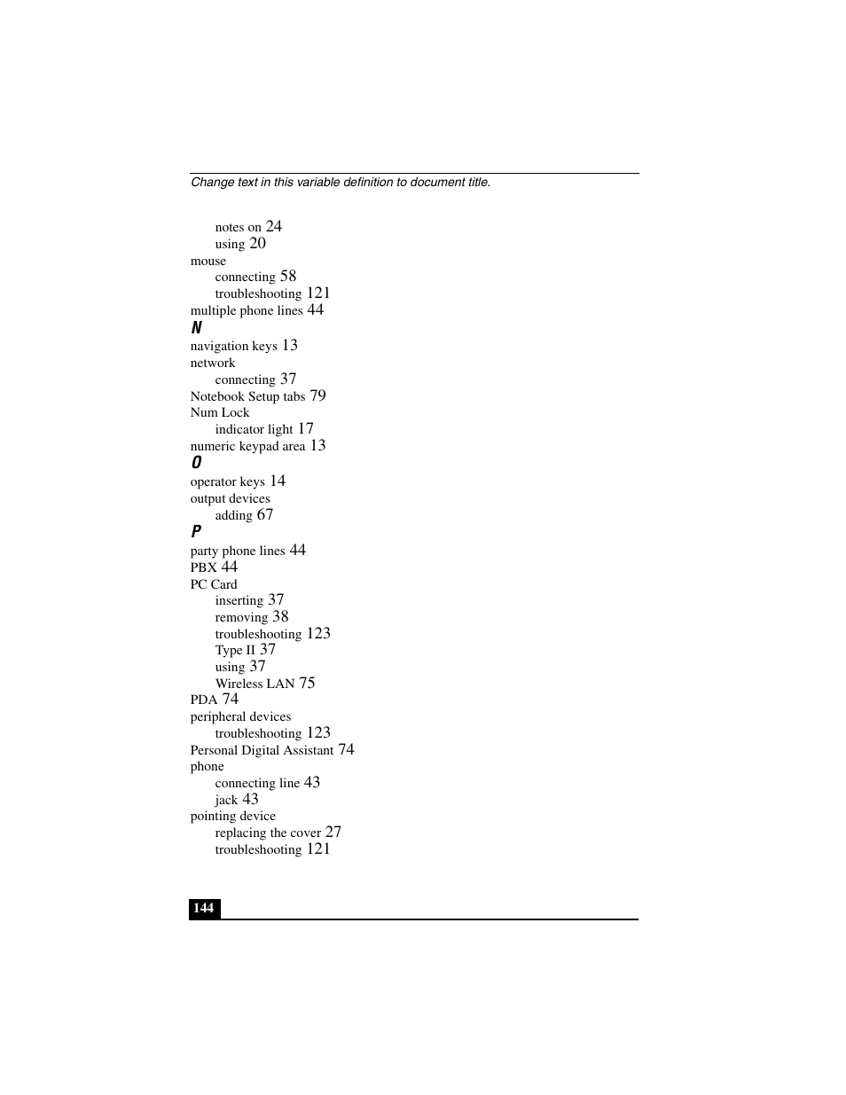 Sony PCG-C1MVMP User Manual | Page 144 / 147