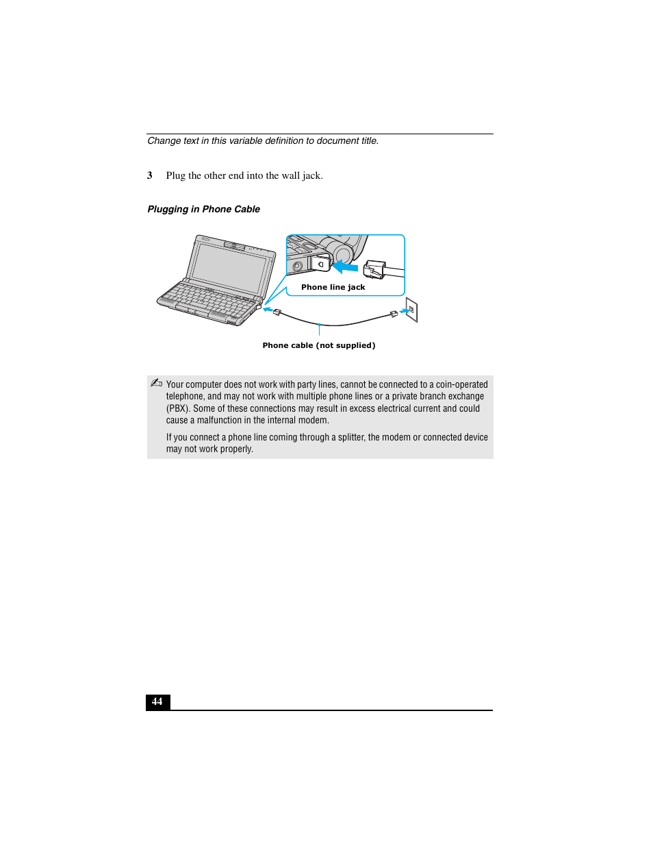 Sony PCG-C1MVMP User Manual | Page 44 / 147