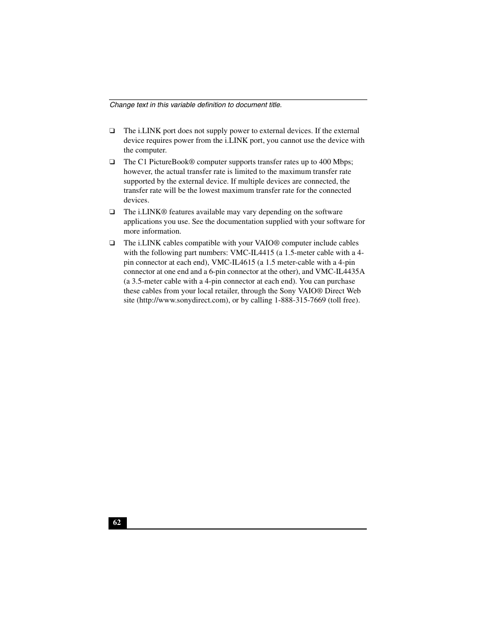 Sony PCG-C1MVMP User Manual | Page 62 / 147