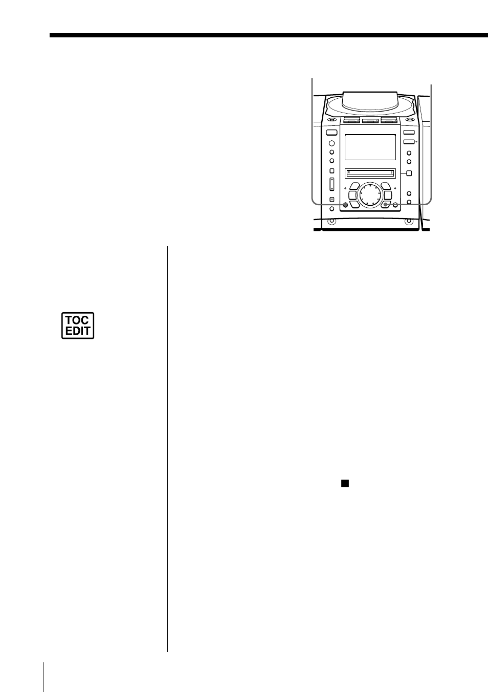 Erasing recordings (erase function), Erasing recordings | Sony PMC-MD55 User Manual | Page 34 / 76