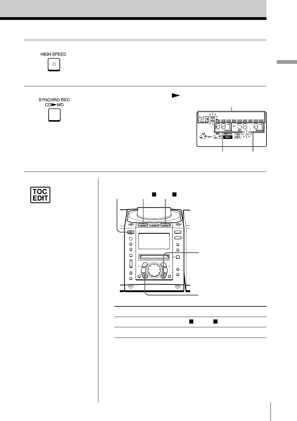 Sony PMC-MD55 User Manual | Page 7 / 76