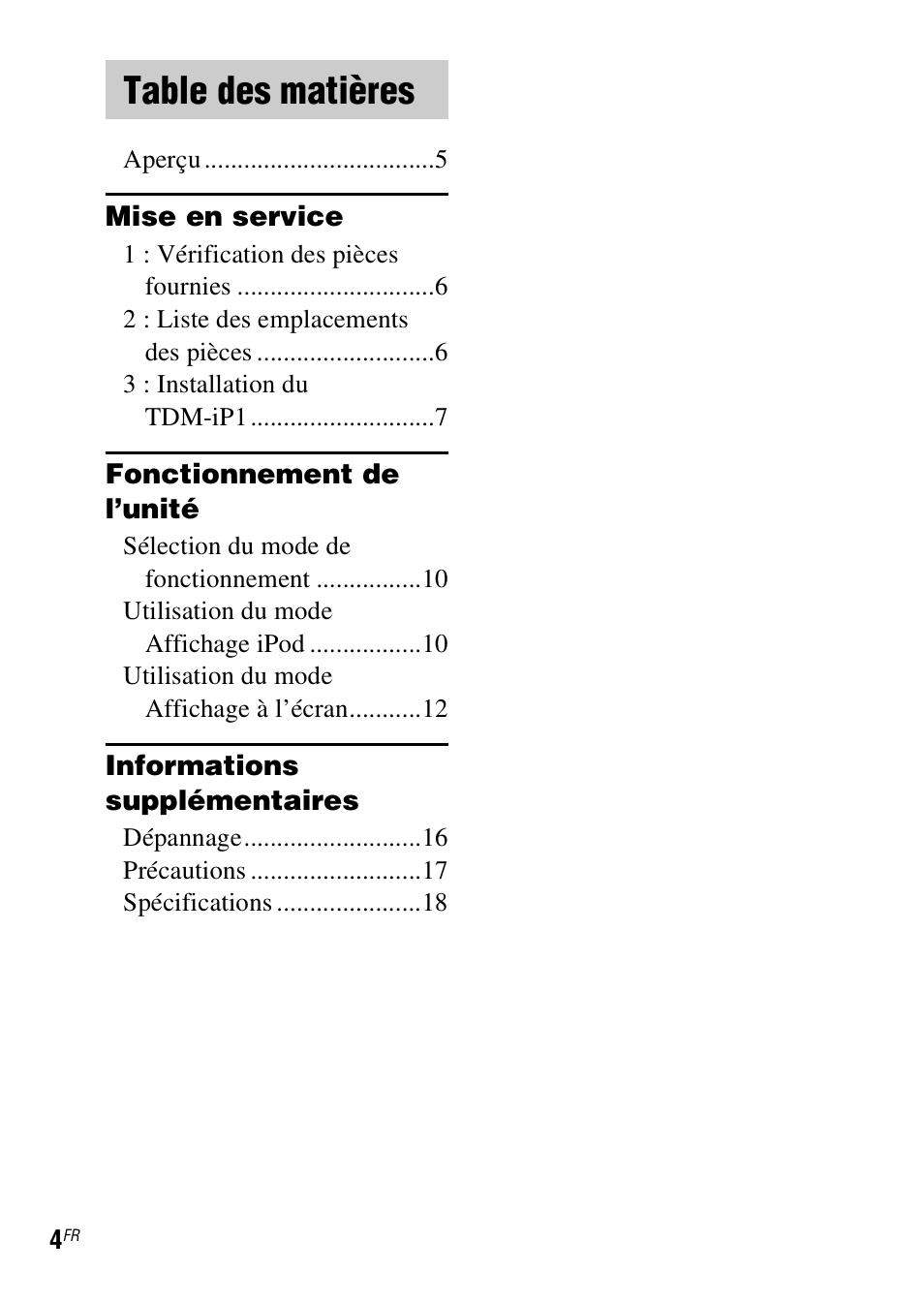 Sony TDM-iP1 User Manual | Page 20 / 56