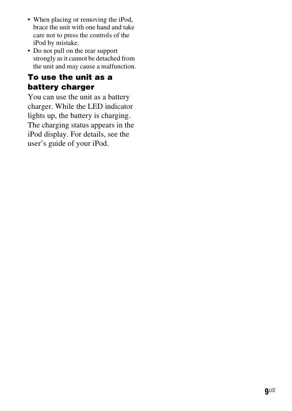 Sony TDM-iP1 User Manual | Page 9 / 56
