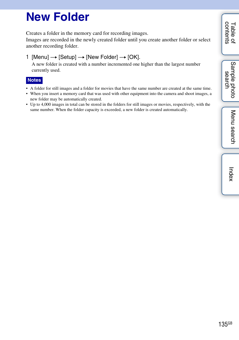 New folder | Sony NEX-C3A User Manual | Page 135 / 170