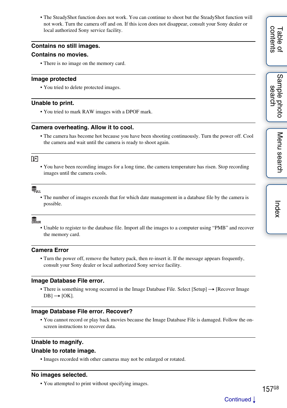 Sony NEX-C3A User Manual | Page 157 / 170