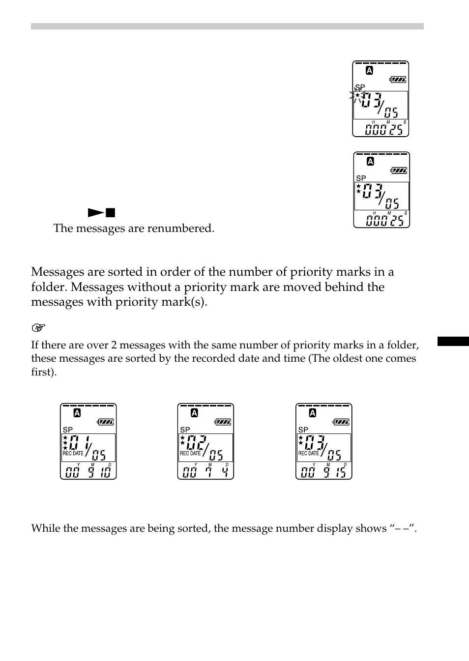 Sony ICD-BP100 User Manual | Page 31 / 68