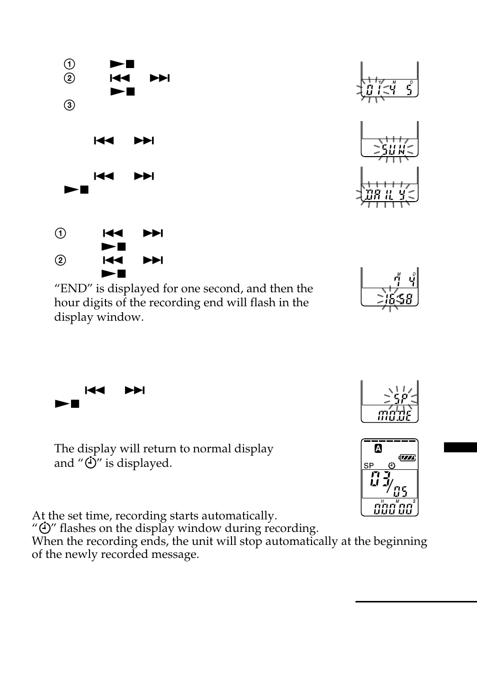 Sony ICD-BP100 User Manual | Page 33 / 68