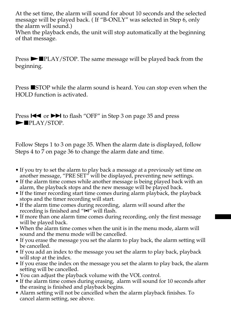 Sony ICD-BP100 User Manual | Page 37 / 68