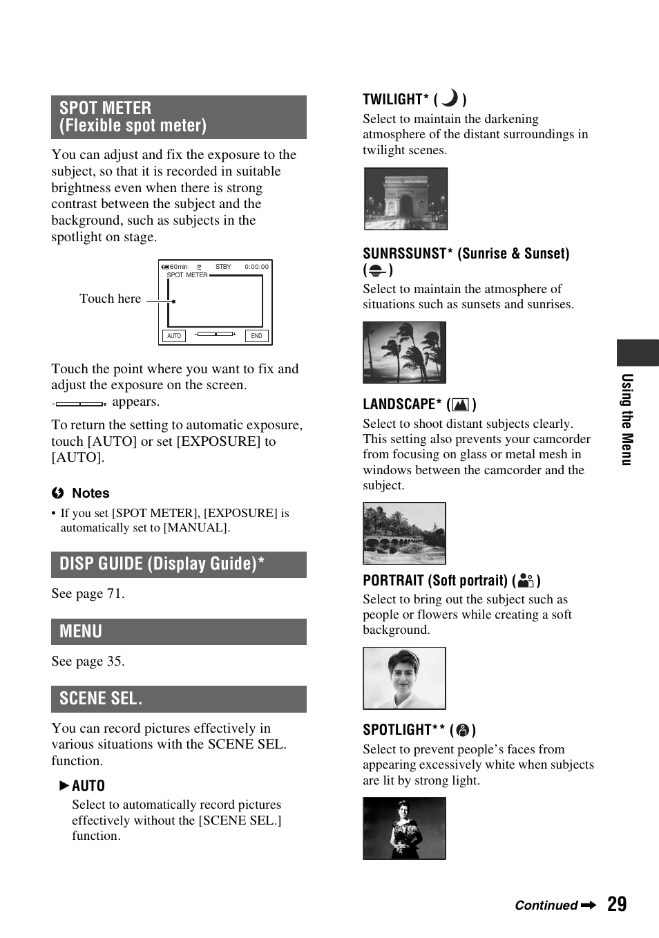 Sony DCR-HC38 User Manual | Page 29 / 84