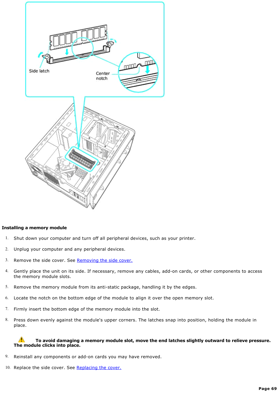 Sony VGC-RB64GY User Manual | Page 69 / 131