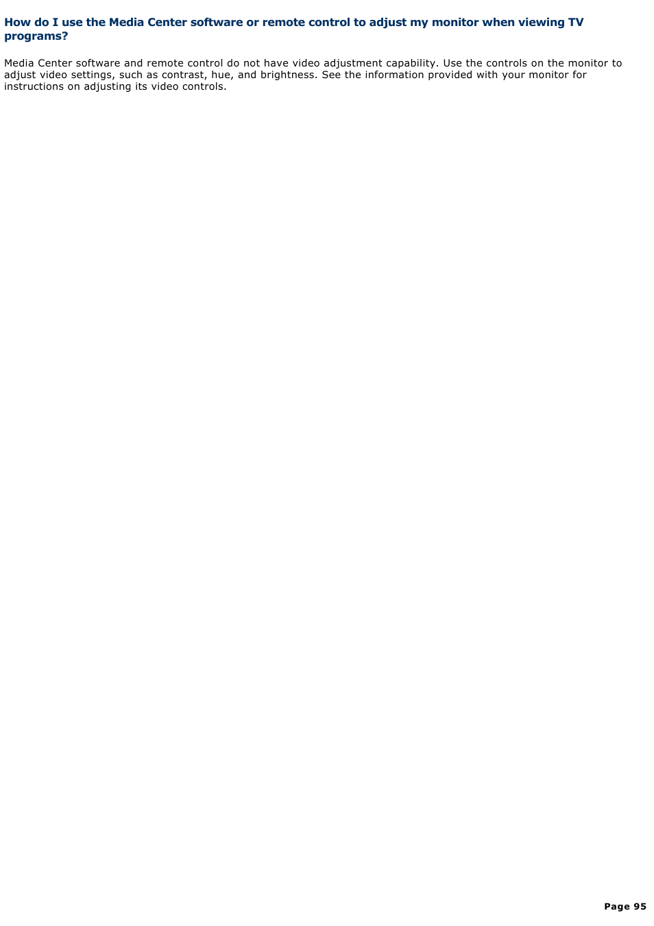 Sony VGC-RB64GY User Manual | Page 95 / 131
